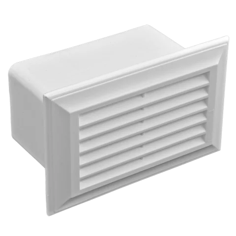 Légcsatorna Végzáró rács idom 55x110 Vents BDV 571