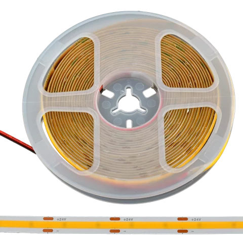 COB Led Szalag Beltéri Természetes fehér SMD 512LED 12W/m 24V 5m 8mm Optonica 4945