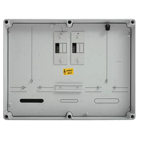 Csatári Plast csoportos mérő modul PVT 6045 Á-V Fm-CS-U 1/3 fázisú kombinált 63A mérő számára