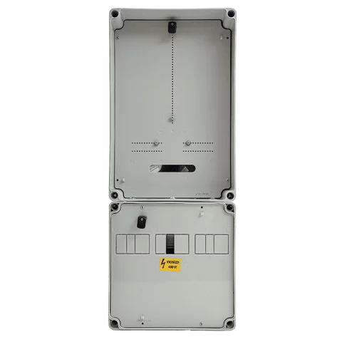 Csatári Plast PVT 3075 Fm-SZ-U 1/3 fázisú villanyóra szekrény 80A szabadvezetékes CSP24.E123