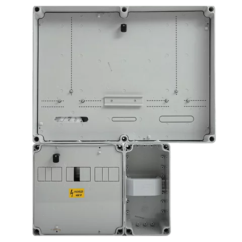 Csatári Plast PVT 6075 Á-V Fm-SZ-U 1/3 fázisú kombinált villanyóra szekrény 80A szabadvezetékes