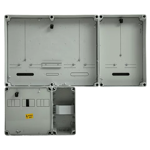 Csatári Plast PVT 7590 Á-V-H Fm-SZ-U 1/3 fázisú kombinált villanyóra szekrény szabadvezetékes