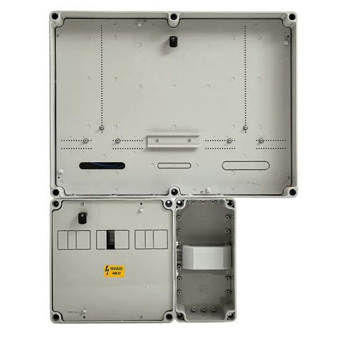 Csatári Plast PVT 6075 Á-V Fm-K-U 1/3 fázisú kombinált villanyóra szekrény 80A földkábeles